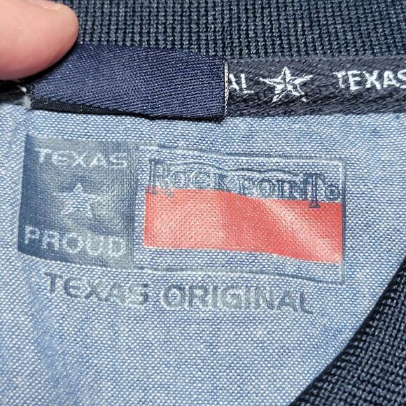 Rock Point Texas Original Texas Flag Polo "Texas Bluegrass Music, LLC" Size 2XL - Picture 8 of 10
